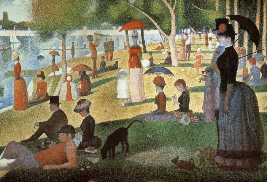 The Grand Jatte of Sunday afternoon